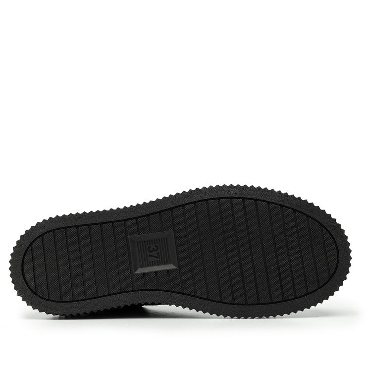 Sneakersy R.Polański 2093 - Czarny Lico/Czarna Pantera