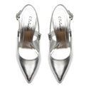 Sandały R.Polański 1442 - Srebrny Lico