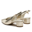 Sandały R.Polański 1120 - Złoty Lico