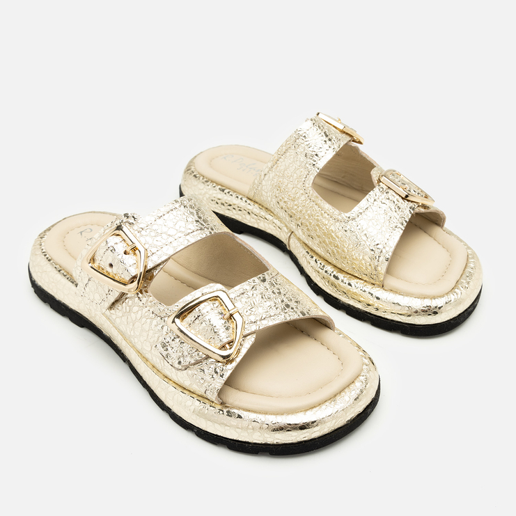 Klapki R.Polański 2131 - Złoty Kryształ