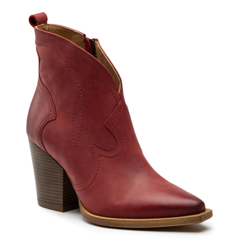 Botki R.Polański 987 - Czerwony Nubuk