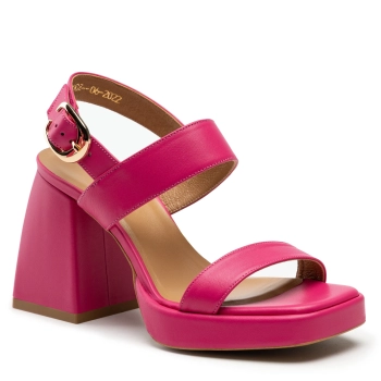 Sandały R.Polański 1451 - Fuksja Polina 559 Lico