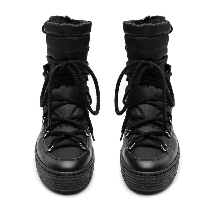 Śniegowce R.Polański 1576 - Czarny W3/Srebrny