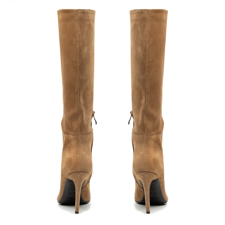 Kozaki R.Polański 1717 - Camel 546 Zamsz