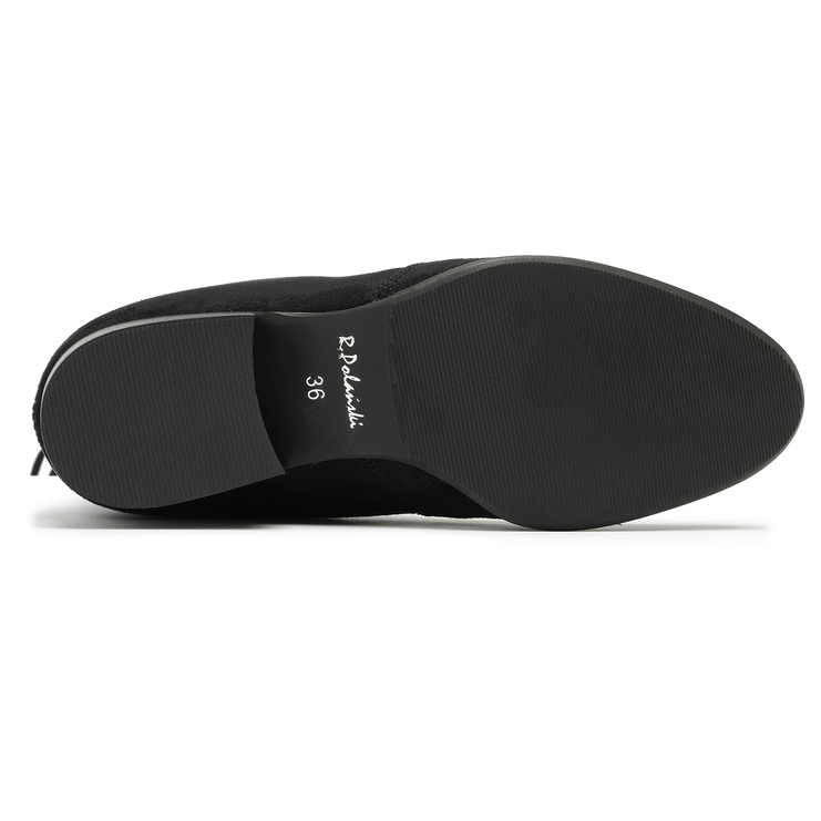 Muszkieterki 794 - Czarny Zamsz