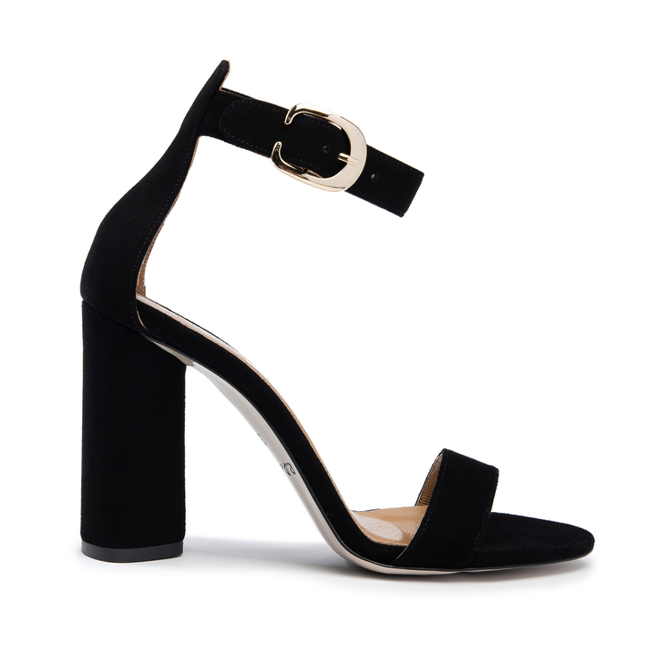 Sandały 876 - Czarny Zamsz