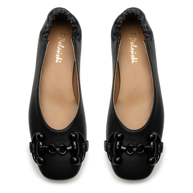 Baleriny R.Polański 1611 - Czarny Icar Lico