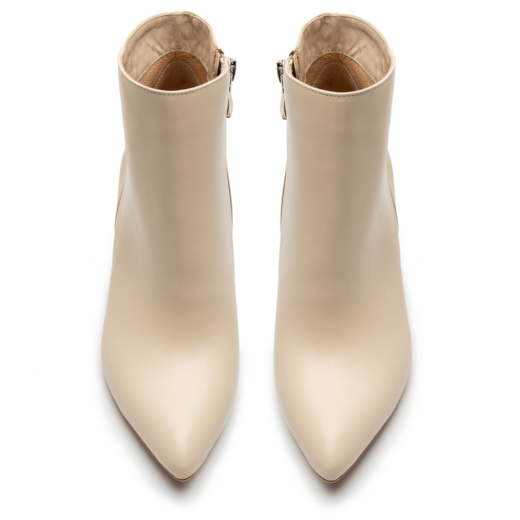 Botki R.Polański 895/A - Beżowy Lico