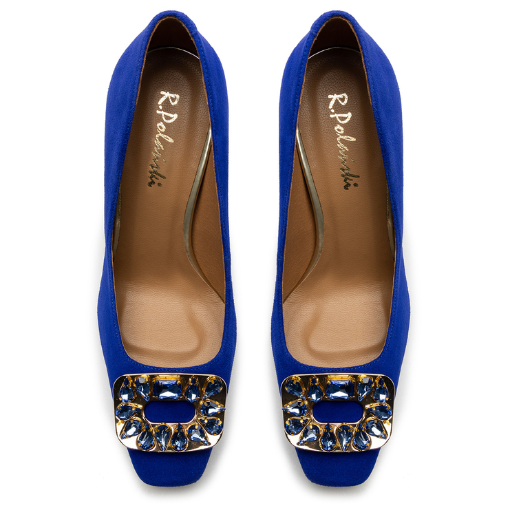 Czółenka R.Polański 1673 - Chaber Zamsz