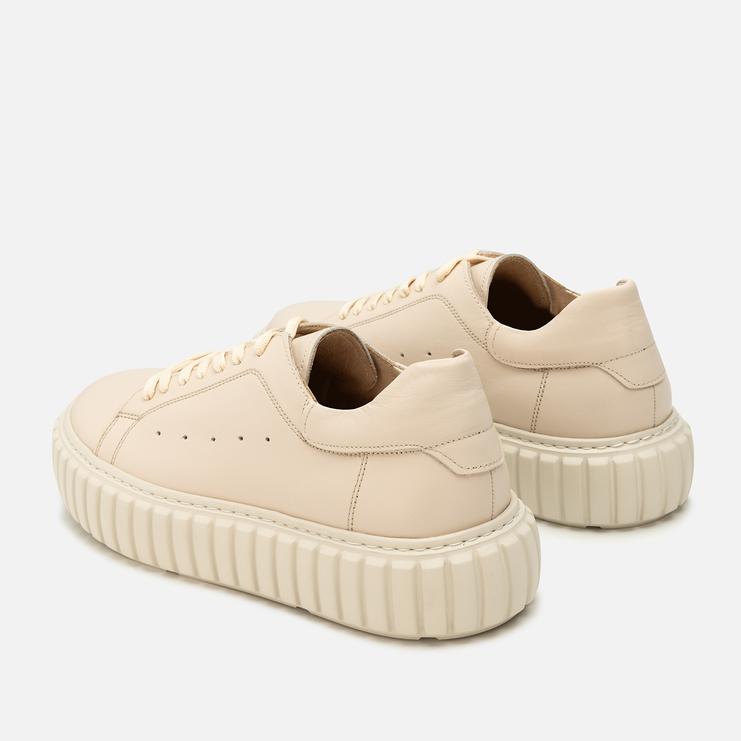 Sneakersy R.Polański 2144 - Beżowy Lico