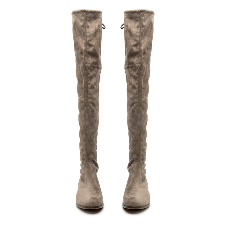 Muszkieterki R.Polański 794 - Cappuccino Zamsz