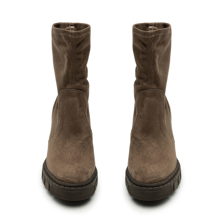 Botki R.Polański 1702 - Cappuccino Zamsz