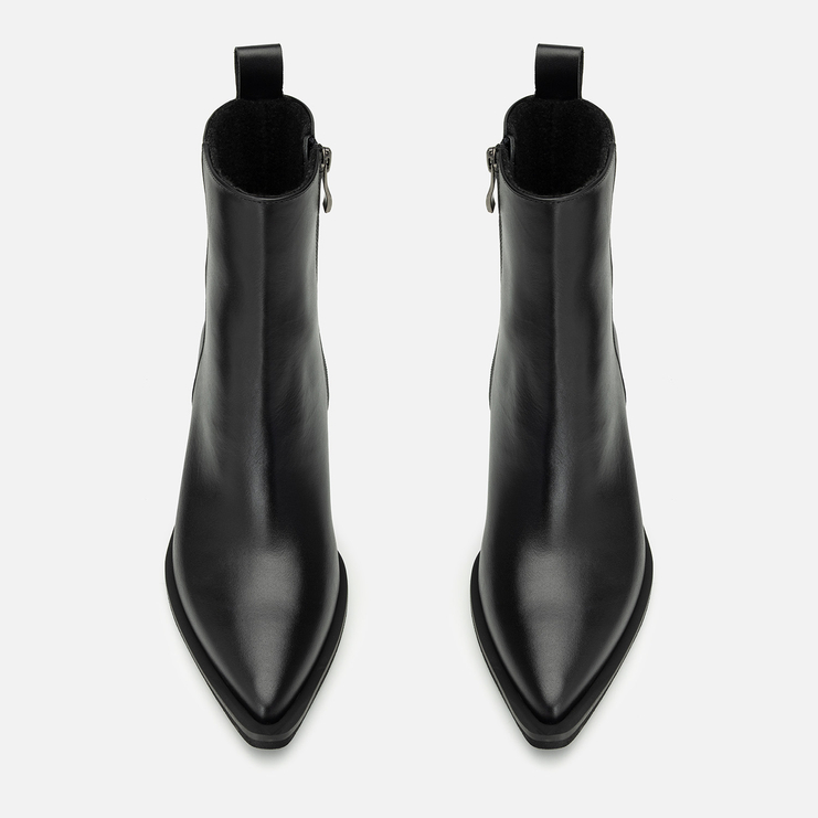 Botki R.Polański 2170/K - Czarny Lico