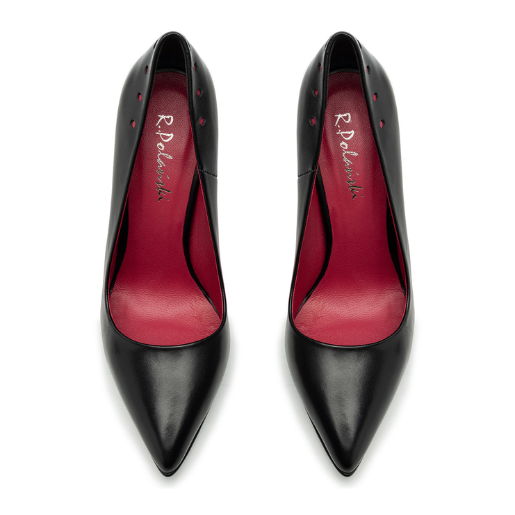 Czółenka R.Polański 2064 - Czarny Lico