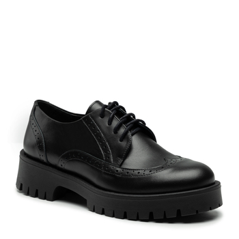 Oxfordy R.Polański 1627 - Czarny Lico