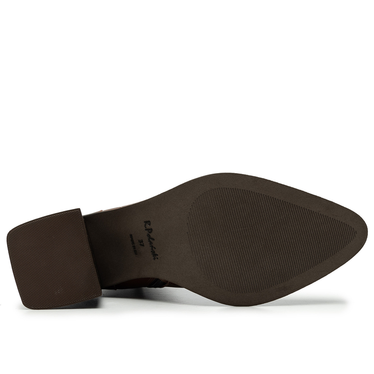 Botki R.Polański 2034/K - Brązowy Lico