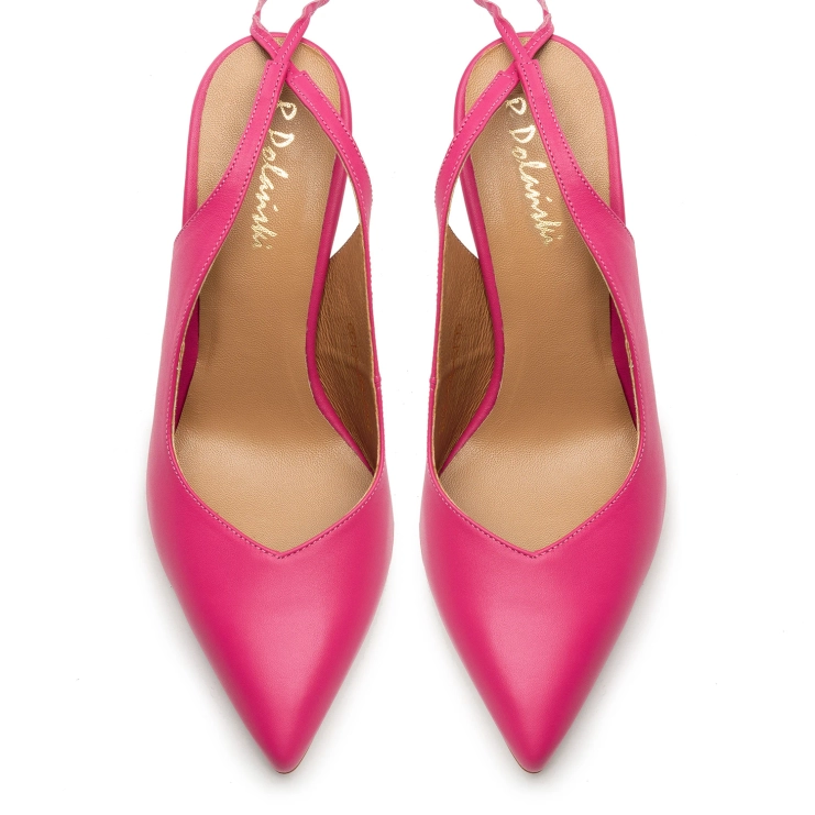 Sandały R.Polański 1421 - Fuksja Polina 559 Lico