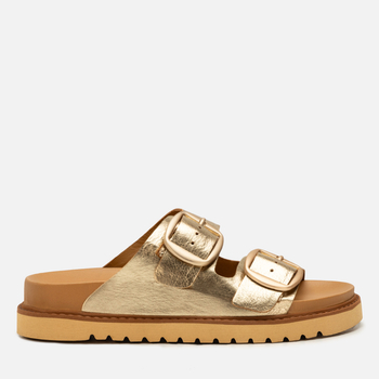 Klapki R.Polański 2157 - Złoty Lico