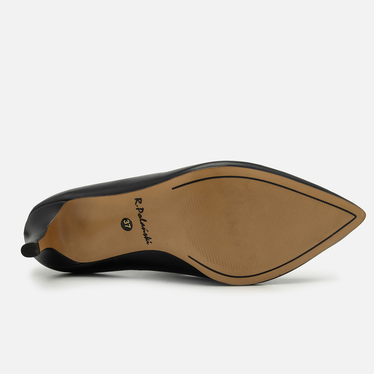 Czółenka R.Polański 2256 - Czarny Lico