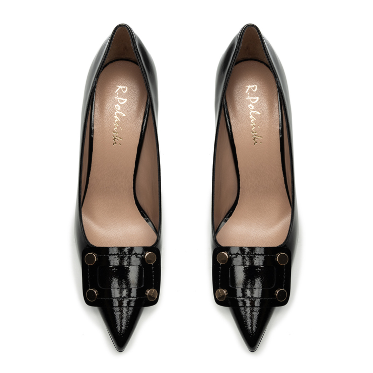 Czółenka R.Polański 1986 - Czarny Naplak