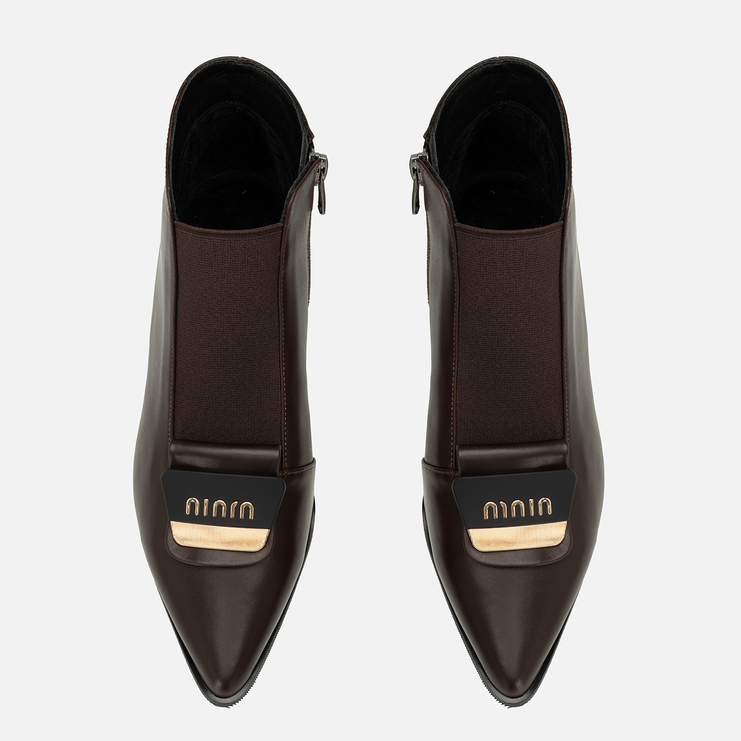 Botki R.Polański 2243 - Brązowy Lico