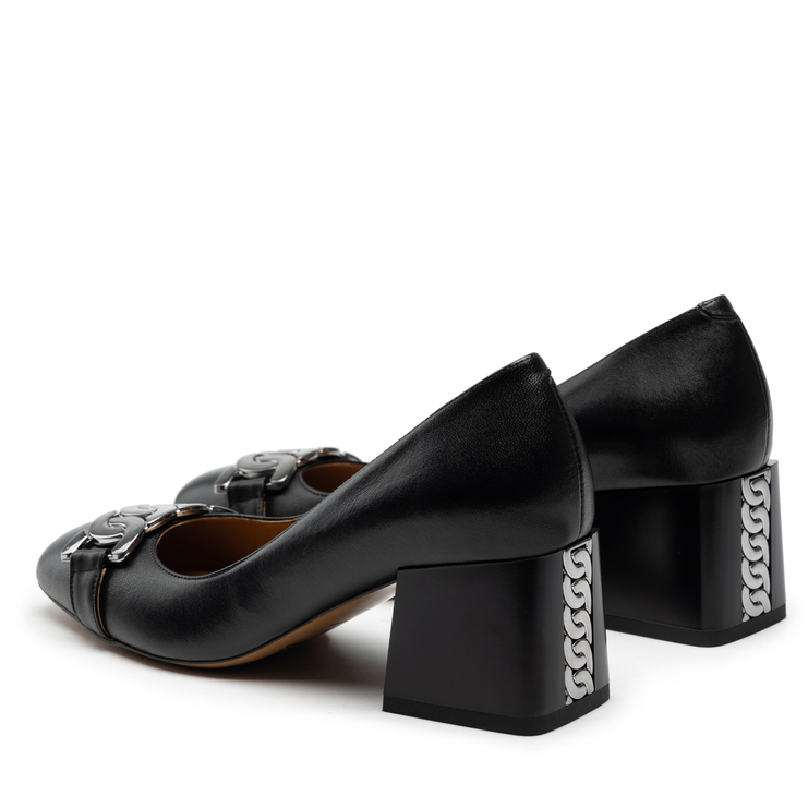 Czółenka R.Polański 1607 - Czarny Lico