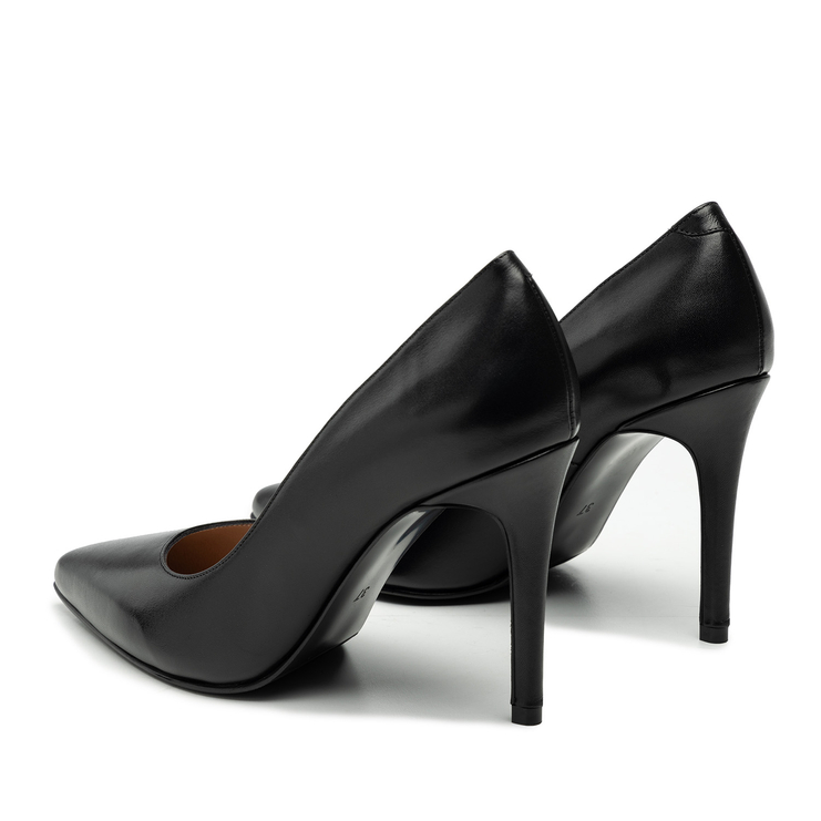 Czółenka R.Polański 2063 - Czarny Lico