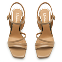 Sandały R.Polański 1676 - Camel Lico