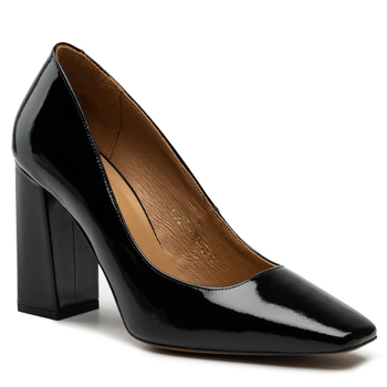 Czółenka R.Polański 1186 - Czarny Lakier