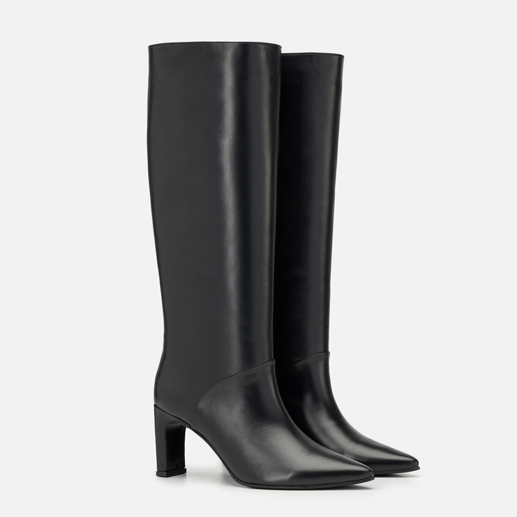 Kozaki R.Polański 2245 - Czarny Lico