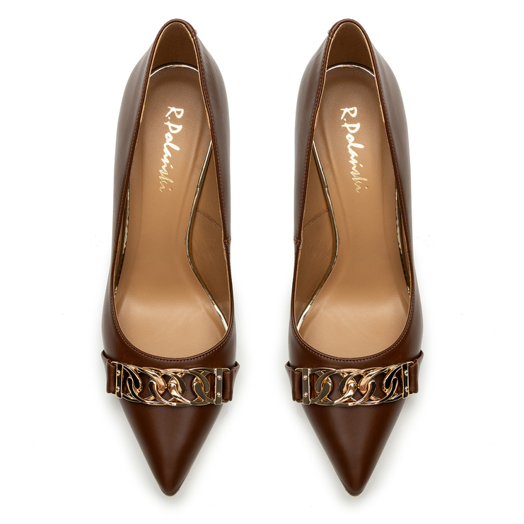 Czółenka R.Polański 1958 - Brązowy TST Lico