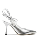 Sandały R.Polański 1421 - Srebrny Lico