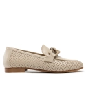 Mokasyny R.Polański 1604 - Beżowy Lico