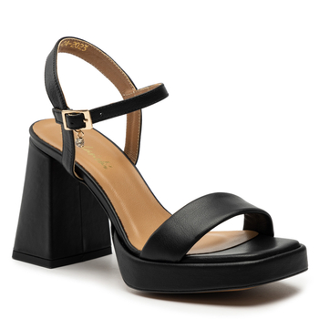 Sandały R.Polański 1510 - Czarny Icar Lico