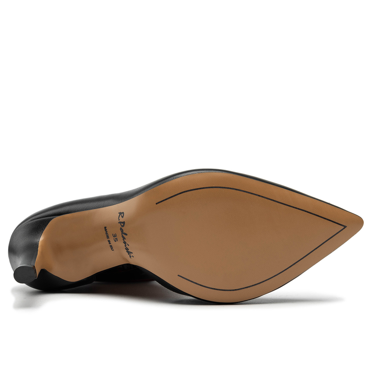 Sandały R.Polański 1701 - Czarny Lico