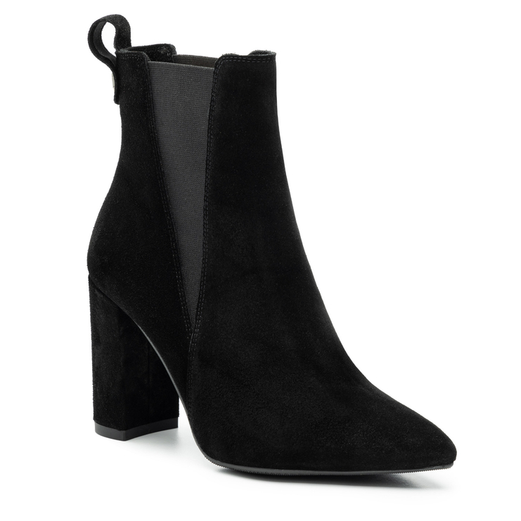 Botki R.Polański 1748 - Czarny Zamsz