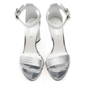 Sandały 876 - Srebrna Plecionka