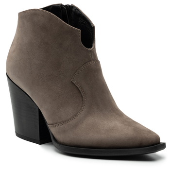 Botki R.Polański 1026 - Taupe Nubuk