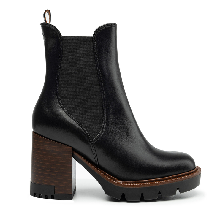 Botki R.Polański 1486 - Czarny Lico