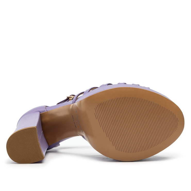 Sandały R.Polański 1667 - Fioletowy Polina 288 Lico