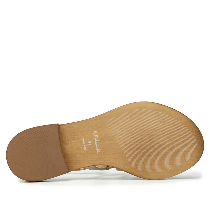 Sandały R.Polański 1642 - Beżowy Lico