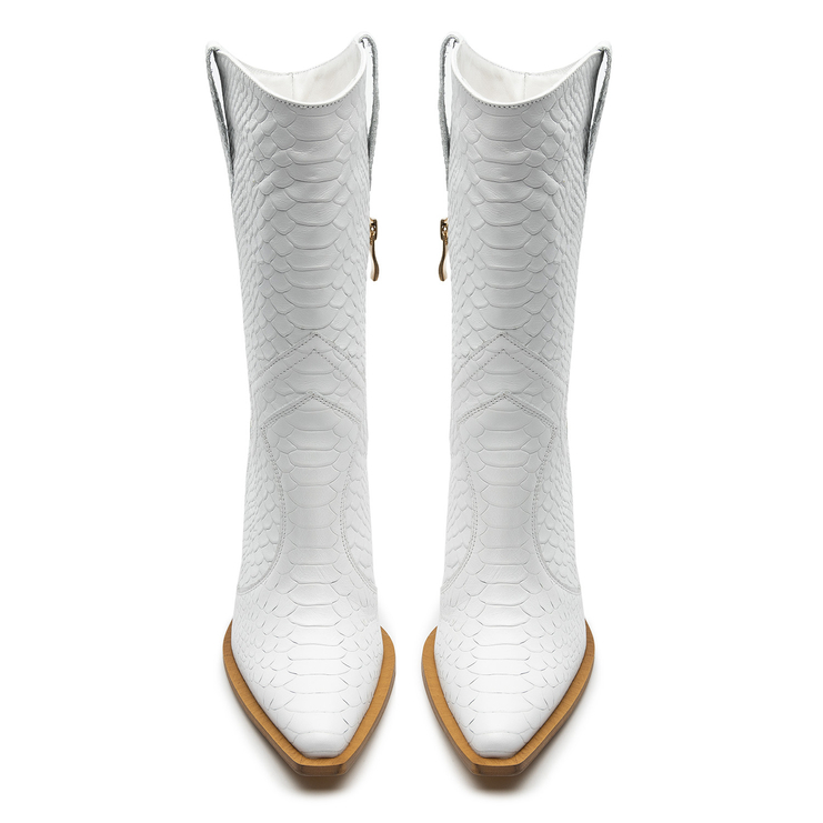 Kozaki R.Polański 994 - Biały Lico Crocco