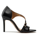 Sandały R.Polański 1704 - Czarny Lico