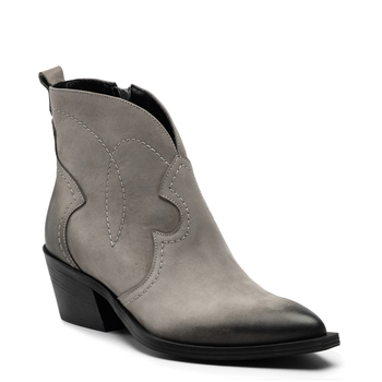 Botki R.Polański 1024 - Szary Nubuk