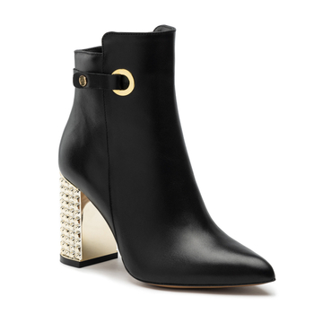 Botki R.Polański 1039 - Czarny Lico