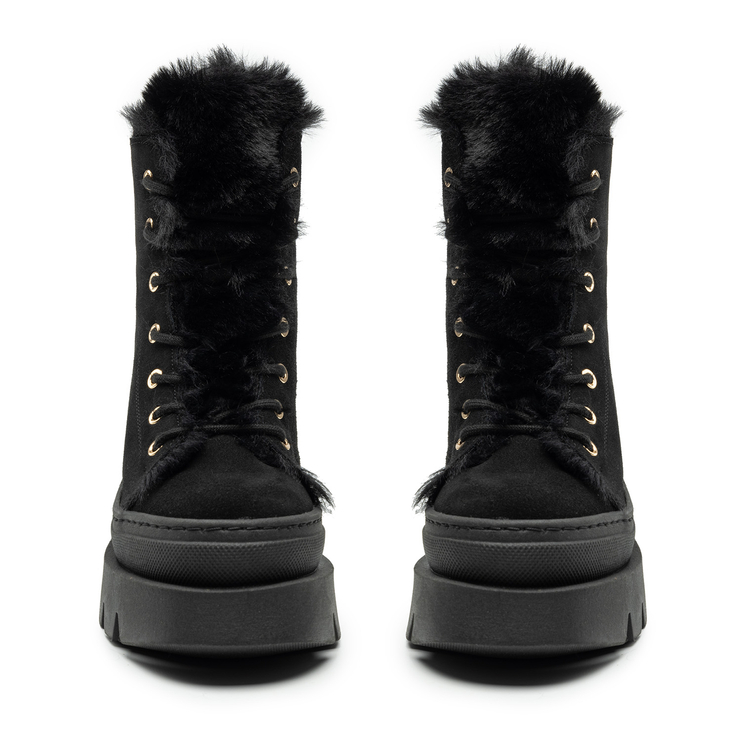 Trapery R.Polański 1745 - Czarny Zamsz