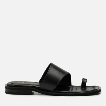 Klapki R.Polański 2188 - Czarny Lico