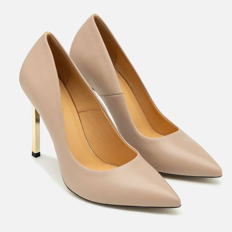 Szpilki 1044 - Różowy Lico