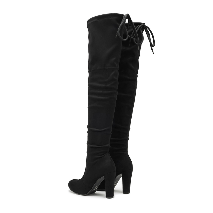 Muszkieterki 761 - Czarny Zamsz