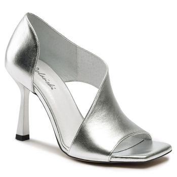 Sandały R.Polański 1286 - Srebrny Lico